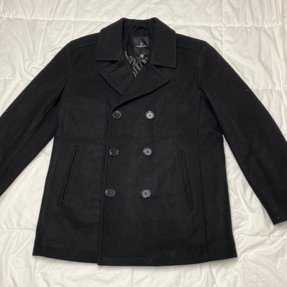London Fog Pea Coat - Picture 1 of 3